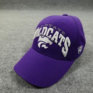 Kansas State Wildcats Hat Cap Snap Back Mens Purple Gray NCAA College Football